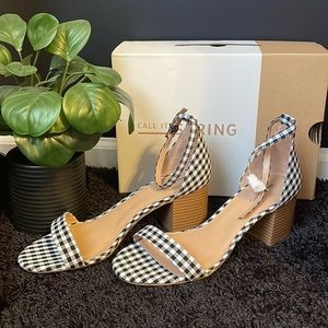 NEW Call It Spring Stangarone Black Heels